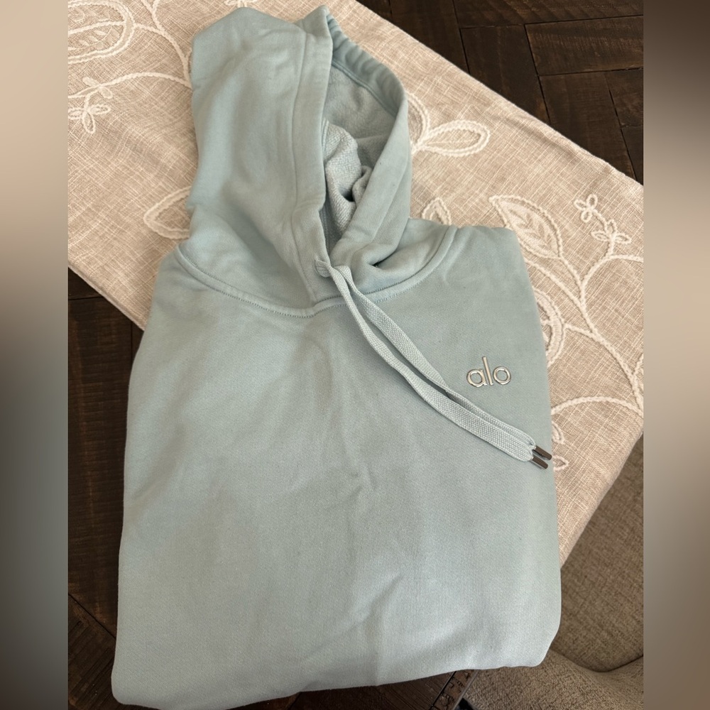 Alo Light Blue Hoodie